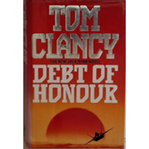 HardBack Book "Debt of Honor" - Tom Clancy